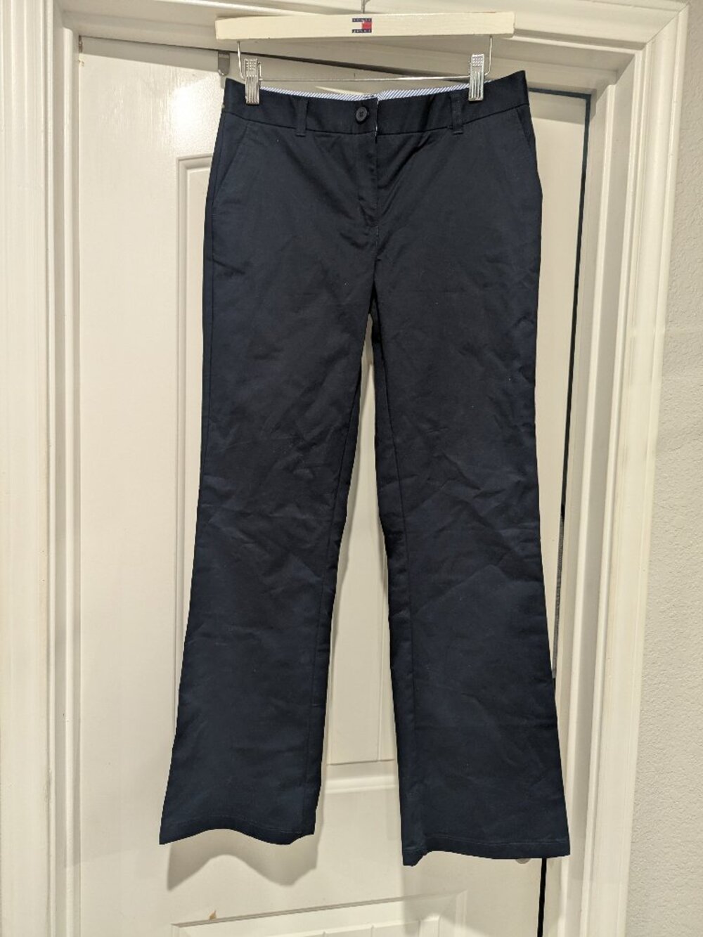 NEW Tommy Hilfiger Girls’ Navy Pants – Size 16R 🏷️